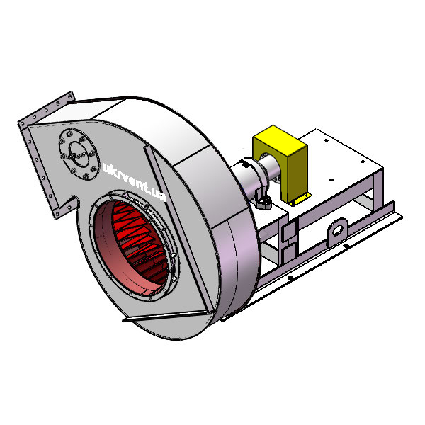 Вентилятор ВД167-37-8.1 (Dн)-3-Пр210-ОН-ст3-1081-(без дв.)7,5-1000-80-У2-(без НА)