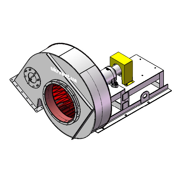 Вентилятор ВД167-37-8.1 (Dн)-3-Пр240-ОН-ст3-1081-(без дв.)7,5-1000-80-У2-(без НА)