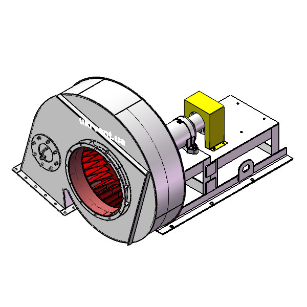Вентилятор ВД167-37-8.1 (Dн)-3-Пр255-ОН-ст3-1081-(без дв.)7,5-1000-80-У2-(без НА)