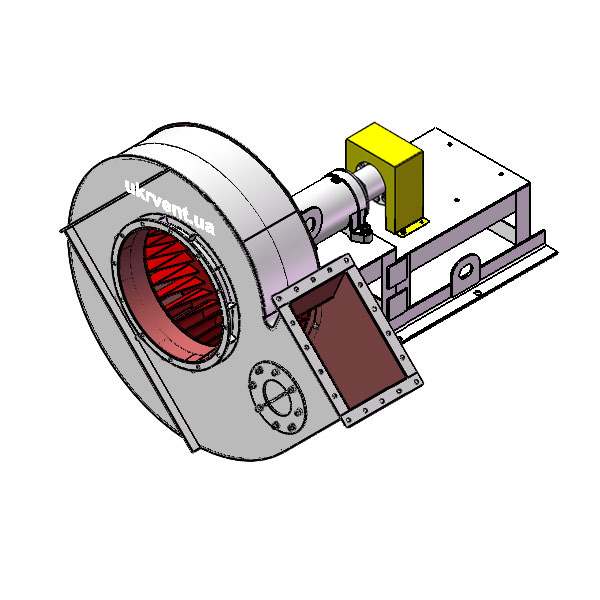 Вентилятор ВД167-37-8.1 (Dн)-3-Пр45-ОН-ст3-1081-(без дв.)5,5-750-80-У2-(без НА)