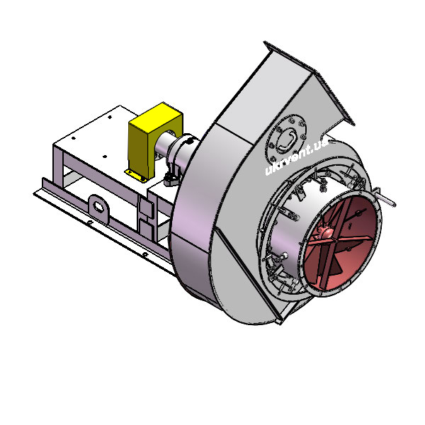 Вентилятор ВД167-37-8.1 (Dн)-3-Л150-ОН-ст3-1081-(без дв.)5,5-750-80-У2-(с НА)