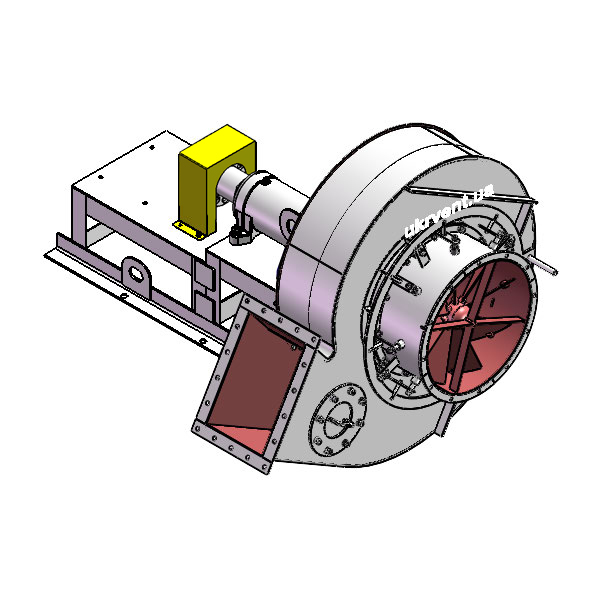 Вентилятор ВД167-37-8.1 (Dн)-3-Л30-ОН-ст3-1081-(без дв.)5,5-750-80-У2-(с НА)