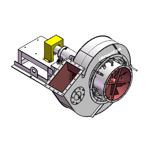 Вентилятор ВД167-37-8.1 (Dн)-3-Л60-ОН-ст3-1081-(без дв.)5,5-750-80-У2-(с НА)