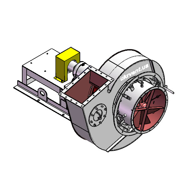 Вентилятор ВД167-37-8.1 (Dн)-3-Л75-ОН-ст3-1081-(без дв.)5,5-750-80-У2-(с НА)