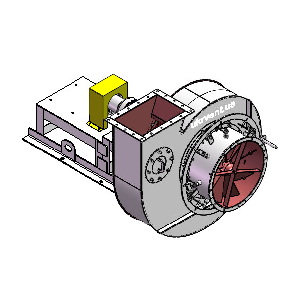 Вентилятор ВД167-37-8.1 (Dн)-3-Л90-ОН-ст3-1081-(без дв.)5,5-750-80-У2-(с НА)