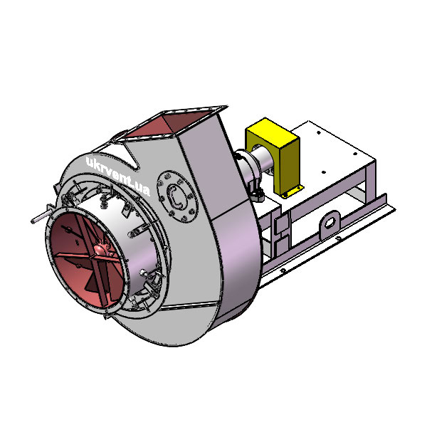 Вентилятор ВД167-37-8.1 (Dн)-3-Пр120-ОН-ст3-1081-(без дв.)5,5-750-80-У2-(с НА)