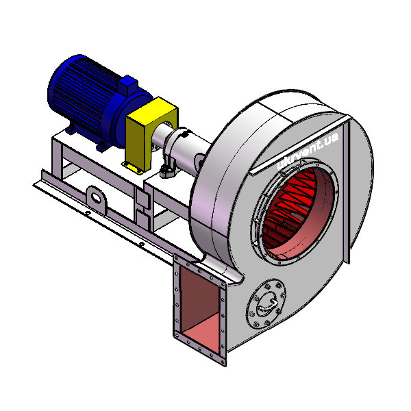 Вентилятор ВД167-37-8.1 (Dн)-3-Л0-ОН-ст3-1081-(з дв.)5,5-750-80-У2-(без НА)