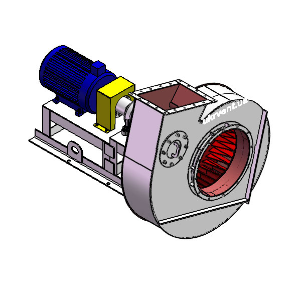 Вентилятор ВД167-37-8.1 (Dн)-3-Л105-ОН-ст3-1081-(з дв.)5,5-750-80-У2-(без НА)