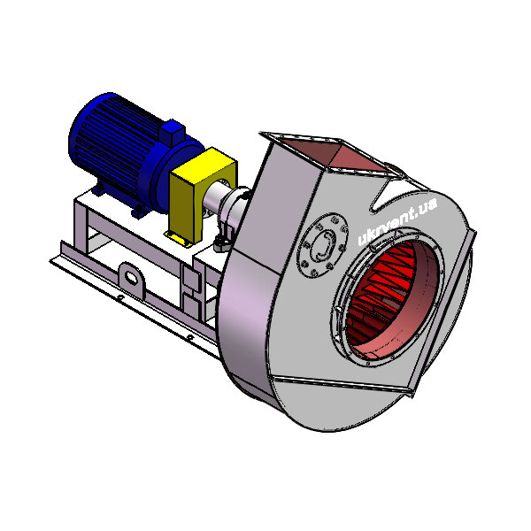 Вентилятор ВД167-37-8.1 (Dн)-3-Л120-ОН-ст3-1081-(з дв.)5,5-750-80-У2-(без НА)