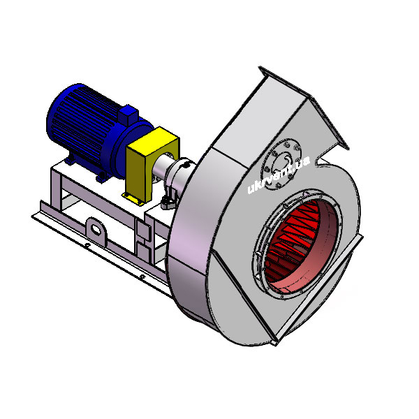 Вентилятор ВД167-37-8.1 (Dн)-3-Л150-ОН-ст3-1081-(з дв.)5,5-750-80-У2-(без НА)