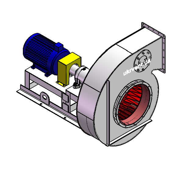 Вентилятор ВД167-37-8.1 (Dн)-3-Л180-ОН-ст3-1081-(з дв.)5,5-750-80-У2-(без НА)