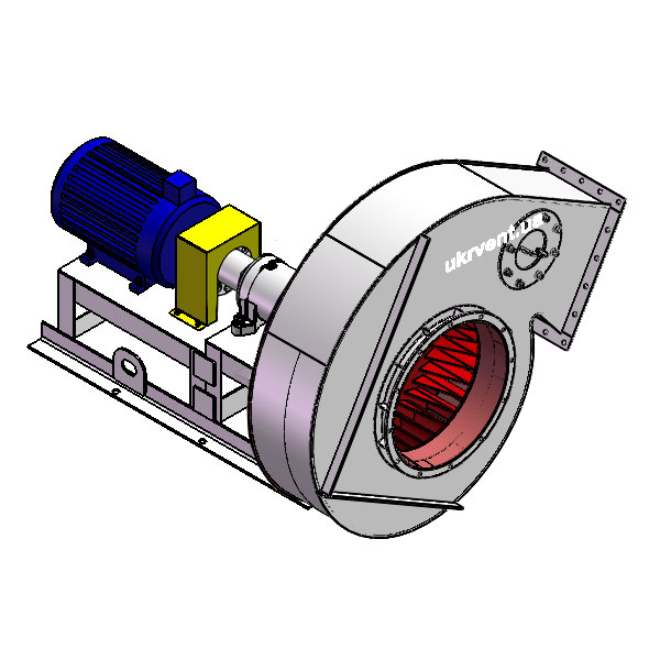 Вентилятор ВД167-37-8.1 (Dн)-3-Л210-ОН-ст3-1081-(з дв.)5,5-750-80-У2-(без НА)