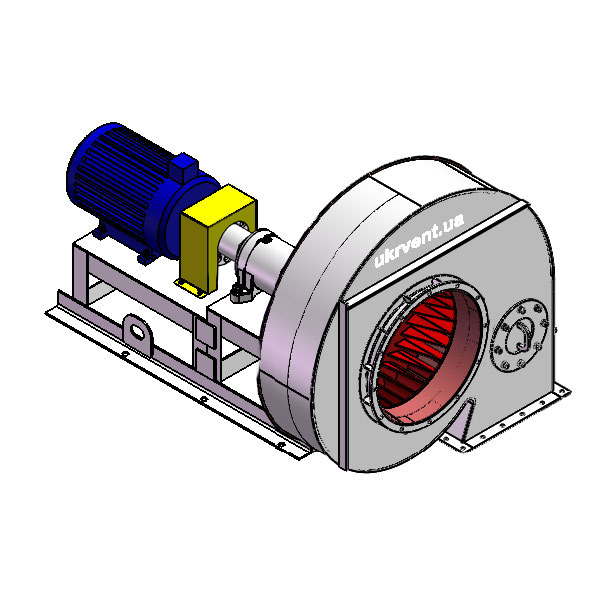 Вентилятор ВД167-37-8.1 (Dн)-3-Л270-ОН-ст3-1081-(з дв.)5,5-750-80-У2-(без НА)