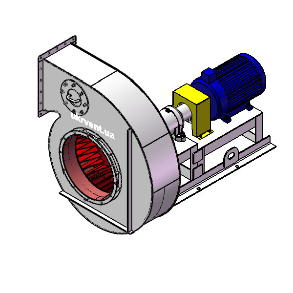 Вентилятор ВД167-37-8.1 (Dн)-3-Пр180-ОН-ст3-1081-(з дв.)5,5-750-80-У2-(без НА)