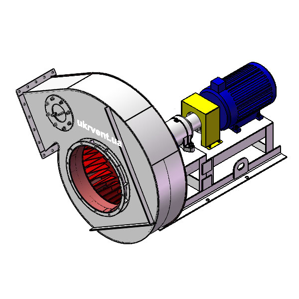 Вентилятор ВД167-37-8.1 (Dн)-3-Пр210-ОН-ст3-1081-(з дв.)5,5-750-80-У2-(без НА)