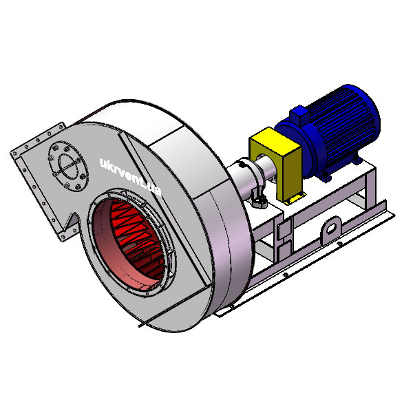 Вентилятор ВД167-37-8.1 (Dн)-3-Пр225-ОН-ст3-1081-(з дв.)5,5-750-80-У2-(без НА)