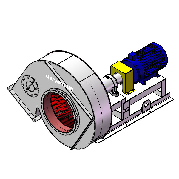 Вентилятор ВД167-37-8.1 (Dн)-3-Пр240-ОН-ст3-1081-(з дв.)5,5-750-80-У2-(без НА)