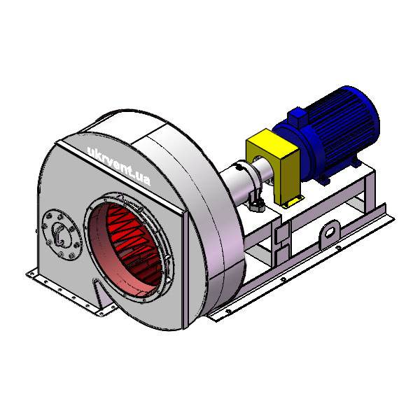 Вентилятор ВД167-37-8.1 (Dн)-3-Пр270-ОН-ст3-1081-(з дв.)5,5-750-80-У2-(без НА)