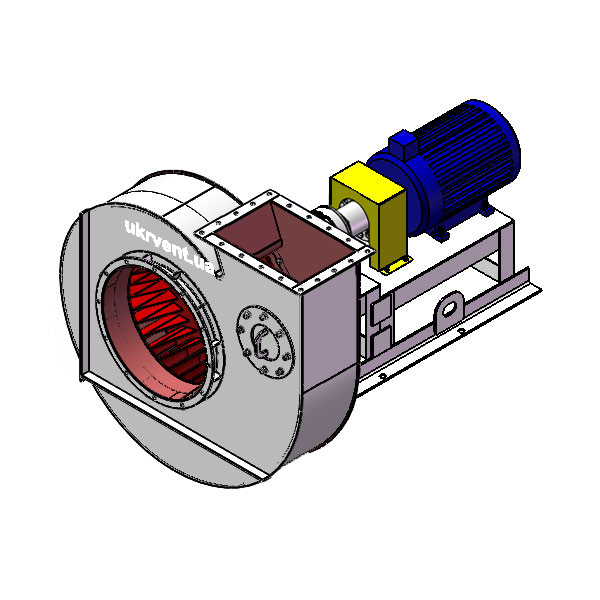 Вентилятор ВД167-37-8.1 (Dн)-3-Пр90-ОН-ст3-1081-(з дв.)5,5-750-80-У2-(без НА)