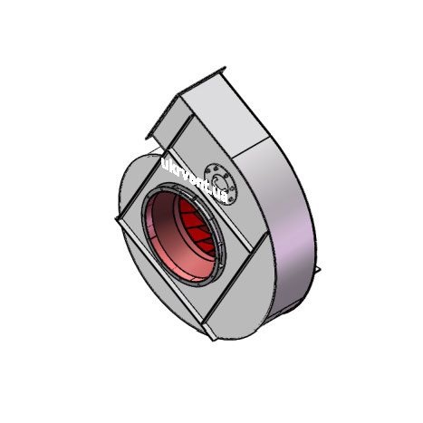 Вентилятор ВДН-10.1 (Dн)-1-Пр150-ОН-ст3-1081-(без дв.)11-1000-80-У2-(без НА)