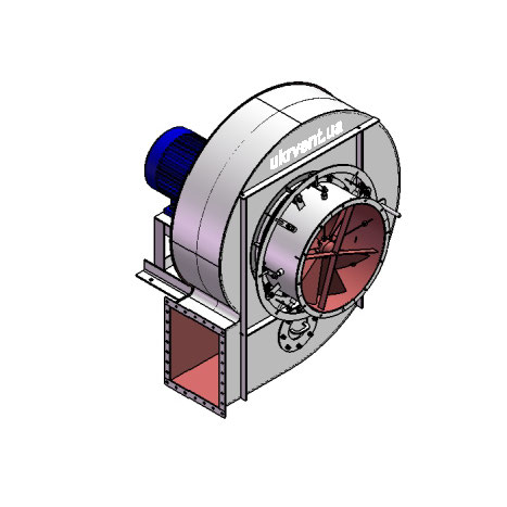 Вентилятор ВДН-10.1 (Dн)-1-Л0-ОН-ст3-1081-(з дв.)11-1000-80-У2-(з НА)