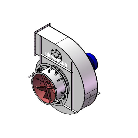 Вентилятор ВДН-10.1 (Dн)-1-Пр180-ОН-ст3-1081-(з дв.)11-1000-80-У2-(з НА)