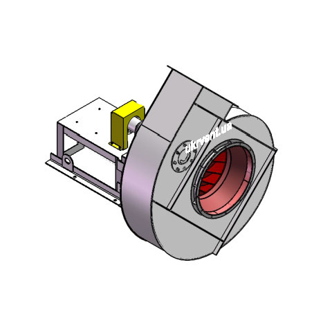 Вентилятор ВДН-10.1 (Dн)-3-Л135-ОН-ст3-1081-(без дв.)11-1000-80-У2-(без НА)
