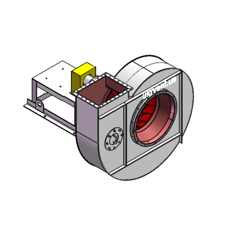 Вентилятор ВДН-10.1 (Dн)-3-Л90-ОН-ст3-1081-(без дв.)11-1000-80-У2-(без НА)
