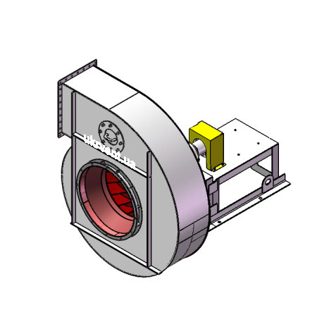 Вентилятор ВДН-10.1 (Dн)-3-Пр180-ОН-ст3-1081-(без дв.)11-1000-80-У2-(без НА)