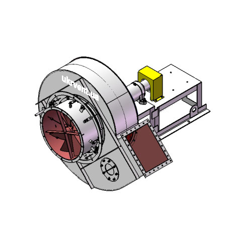 Вентилятор ВДН-10.1 (Dн)-3-Пр45-ОН-ст3-1081-(без дв.)11-1000-80-У2-(з НА)