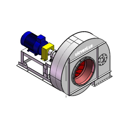 Вентилятор ВДН-10.1 (Dн)-3-Л270-ОН-ст3-1081-(з дв.)11-1000-80-У2-(без НА)