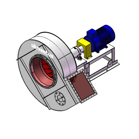 Вентилятор ВДН-10.1 (Dн)-3-Пр45-ОН-ст3-1081-(з дв.)11-1000-80-У2-(без НА)
