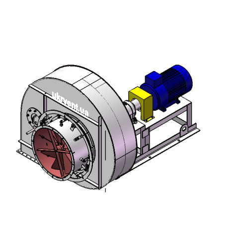 Вентилятор ВДН-10.1 (Dн)-3-Пр270-ОН-ст3-1081-(з дв.)11-1000-80-У2-(з НА)