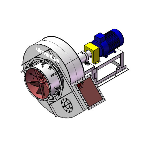Вентилятор ВДН-10.1 (Dн)-3-Пр45-ОН-ст3-1081-(з дв.)11-1000-80-У2-(з НА)