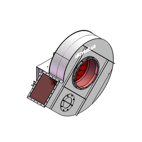 Вентилятор ВДН-11,2.1 (Dн)-1-Л45-ОН-ст3-1081-(без дв.)15-1000-80-У2-(без НА)