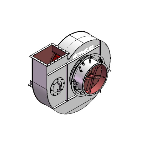 Вентилятор ВДН-11,2.1 (Dн)-1-Л90-ОН-ст3-1081-(без дв.)15-1000-80-У2-(з НА)