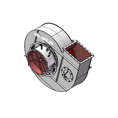 Вентилятор ВДН-11,2.1 (Dн)-1-Пр75-ОН-ст3-1081-(без дв.)18,5-1000-80-У2-(з НА)