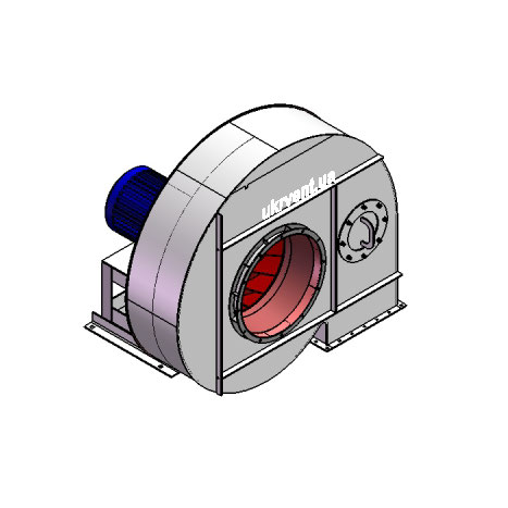 Вентилятор ВДН-11,2.1 (Dн)-1-Л270-ОН-ст3-1081-(з дв.)15-1000-80-У2-(без НА)