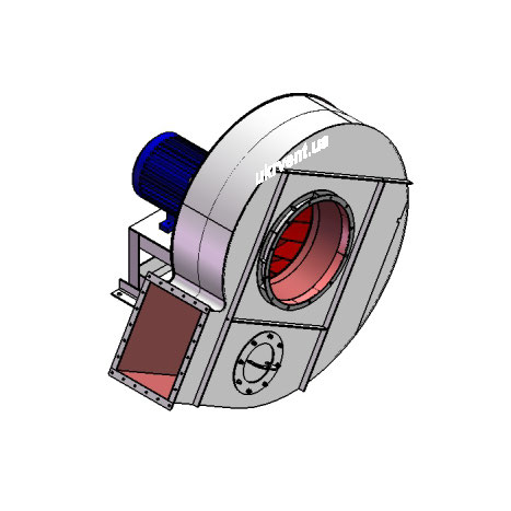 Вентилятор ВДН-11,2.1 (Dн)-1-Л30-ОН-ст3-1081-(з дв.)15-1000-80-У2-(без НА)