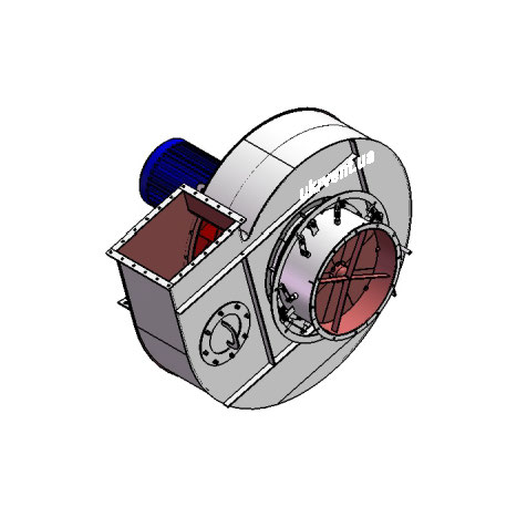 Вентилятор ВДН-11,2.1 (Dн)-1-Л75-ОН-ст3-1081-(з дв.)15-1000-80-У2-(з НА)