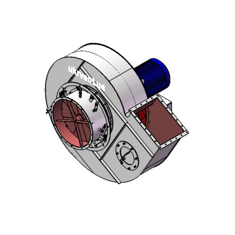 Вентилятор ВДН-11,2.1 (Dн)-1-Пр60-ОН-ст3-1081-(з дв.)15-1000-80-У2-(з НА)