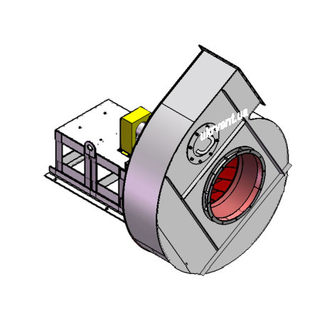 Вентилятор ВДН-11,2.1 (Dн)-3-Л150-ОН-ст3-1081-(без дв.)15-1000-80-У2-(без НА)