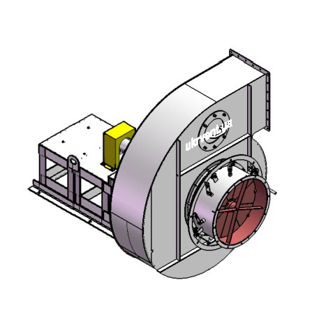Вентилятор ВДН-11,2.1 (Dн)-3-Л180-ОН-ст3-1081-(без дв.)15-1000-80-У2-(з НА)