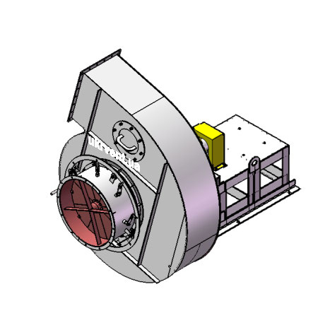 Вентилятор ВДН-11,2.1 (Dн)-3-Пр165-ОН-ст3-1081-(без дв.)15-1000-80-У2-(з НА)
