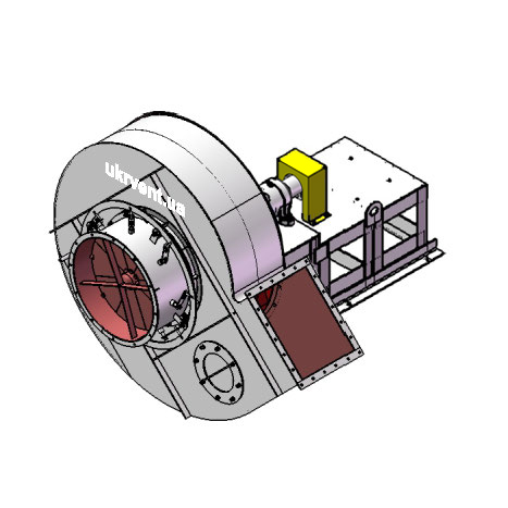 Вентилятор ВДН-11,2.1 (Dн)-3-Пр45-ОН-ст3-1081-(без дв.)15-1000-80-У2-(з НА)