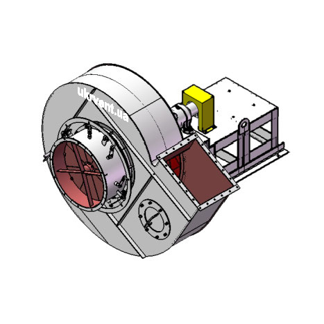 Вентилятор ВДН-11,2.1 (Dн)-3-Пр60-ОН-ст3-1081-(без дв.)15-1000-80-У2-(з НА)