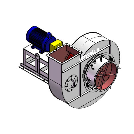Вентилятор ВДН-11,2.1 (Dн)-3-Л90-ОН-ст3-1081-(з дв.)15-1000-80-У2-(з НА)
