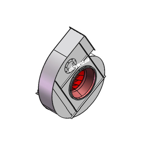 Вентилятор ВДН-12,5.1 (Dн)-1-Л150-ОН-ст3-1081-(без дв.)30-1000-80-У2-(без НА)