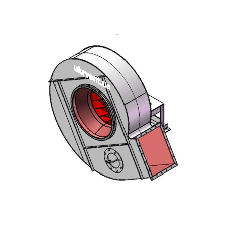 Вентилятор ВДН-12,5.1 (Dн)-1-Пр30-ОН-ст3-1081-(без дв.)30-1000-80-У2-(без НА)