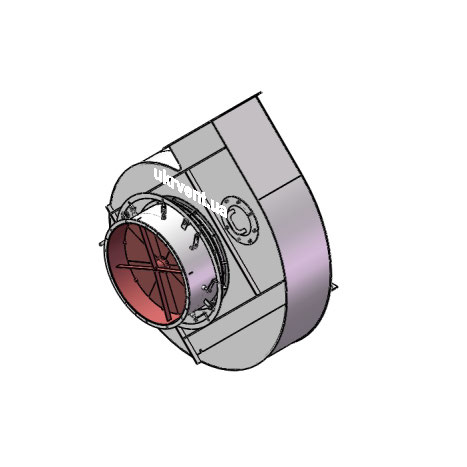 Вентилятор ВДН-12,5.1 (Dн)-1-Пр135-ОН-ст3-1081-(без дв.)30-1000-80-У2-(з НА)